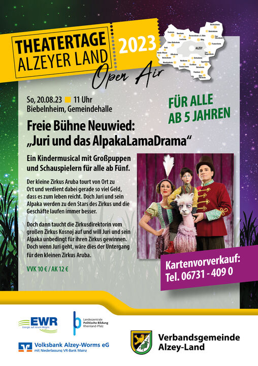 Freie Bühne Neuwied: „Juri und das AlpakaLamaDrama“